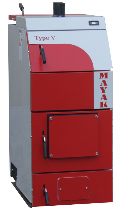 Котел твердопаливний тривалого горіння Маяк КТР-25 ЕКО UNI type V